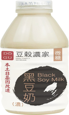 【豆穀濃家】黑豆奶330ml-微糖